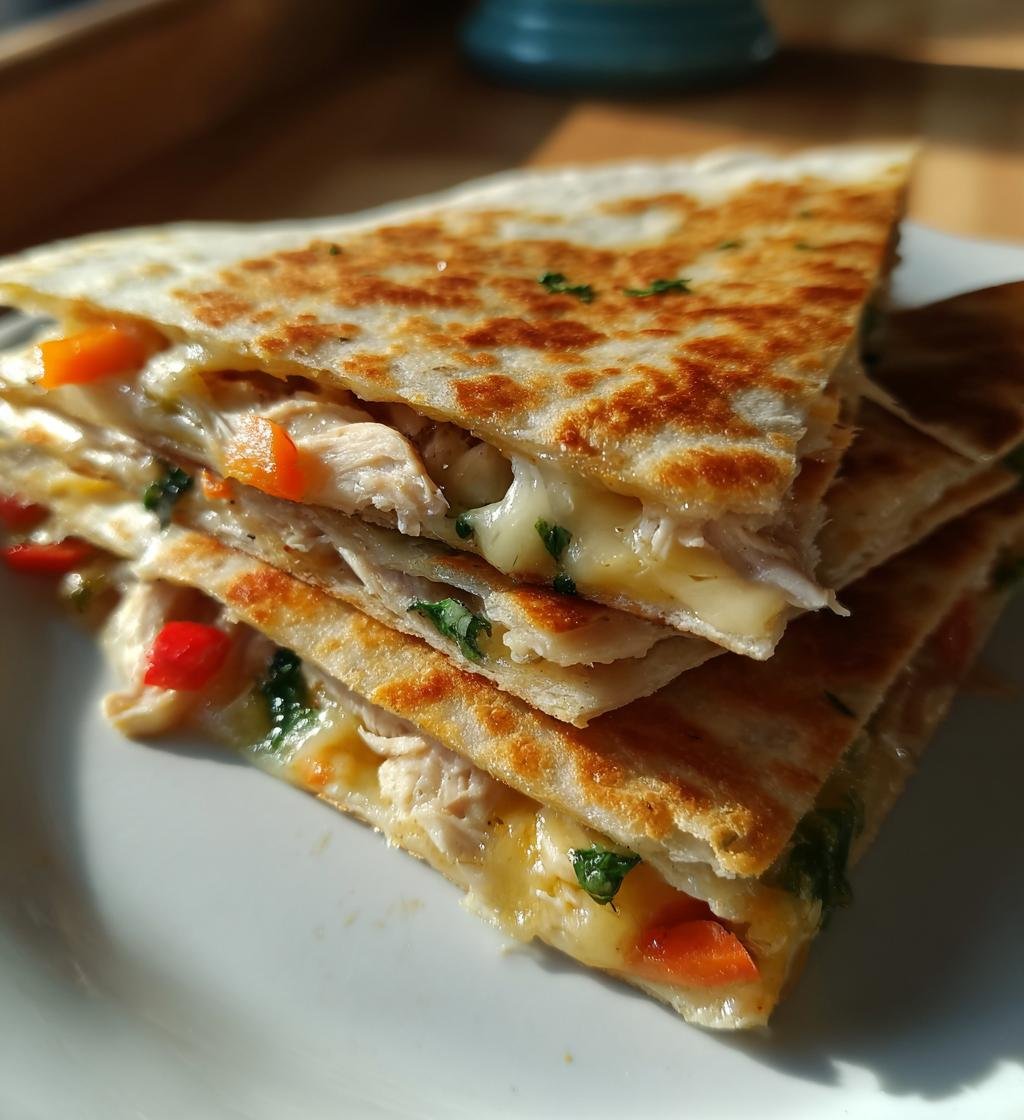 Air Fryer Chicken Quesadillas Recipe Easy and Delicious
