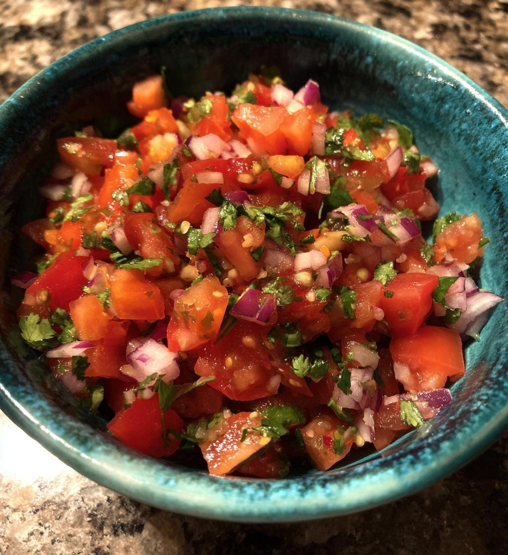 Homemade Fresh Tomato Salsa for Summer Cookouts: Simple & Delicious