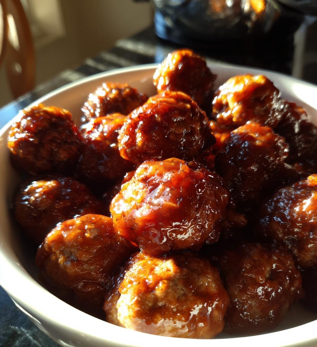 Slow Cooker Honey BBQ Meatballs for Parties: Easy & Delicious