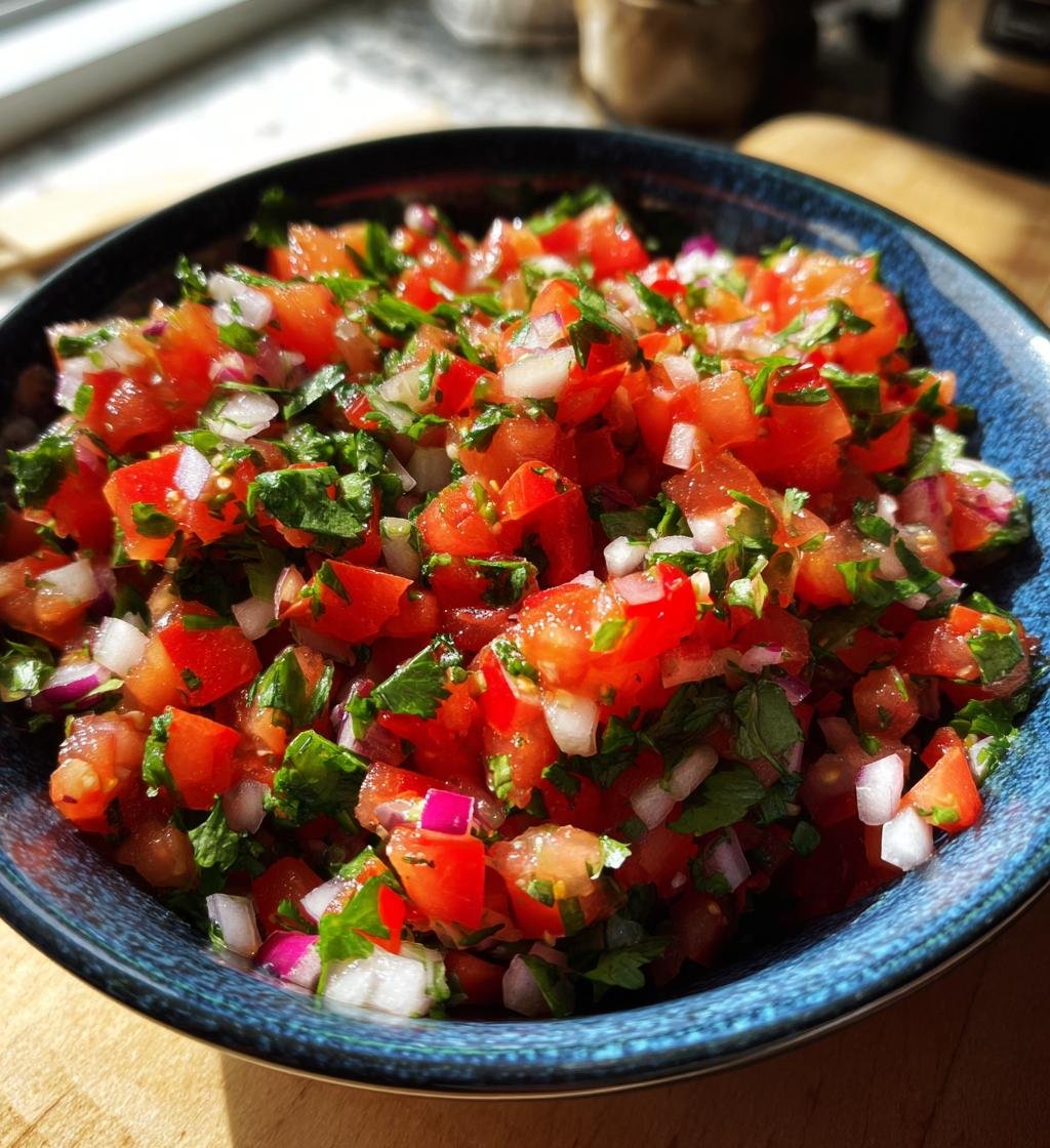 Easy Homemade Pico de Gallo for Taco Night - Fresh and Delicious