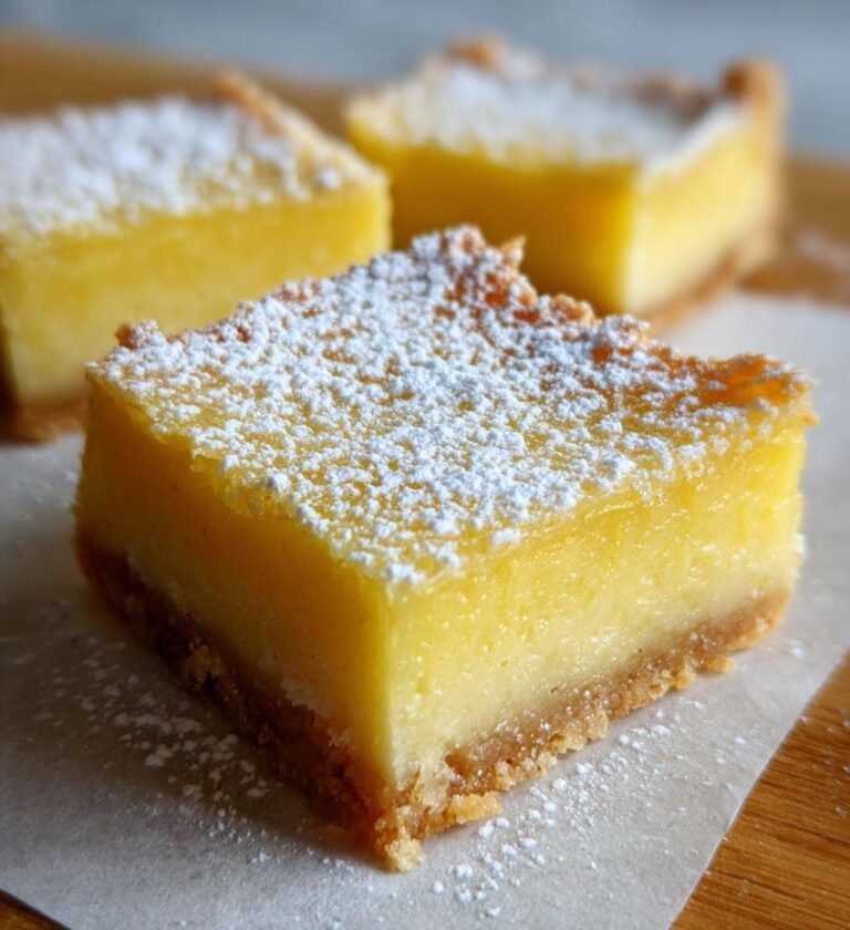 easy no bake lemon bars for summer dessert