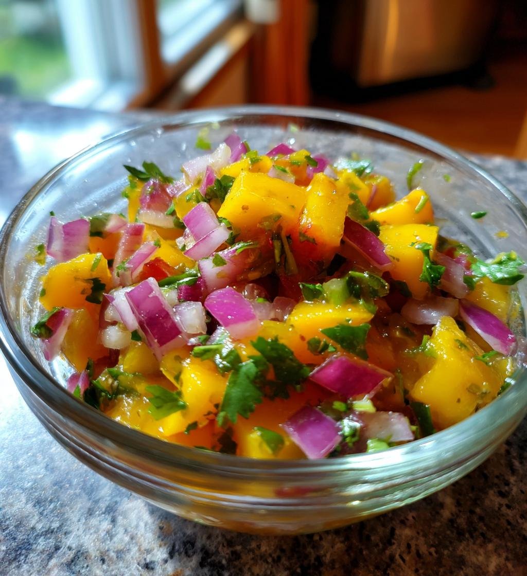 Homemade Mango Salsa Recipe for Summer Parties – Refreshingly Easy!
