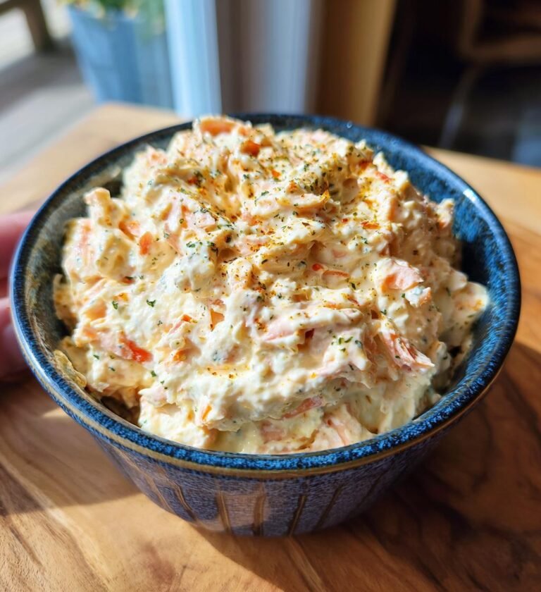 homemade smoked salmon dip for Father's Day